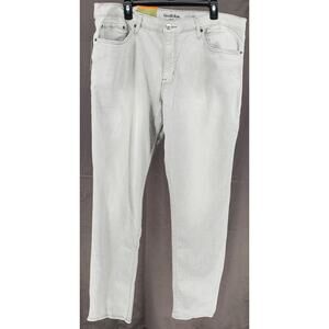 Goodfellow & Co Men's 38W x 32L Premium Slim Lightweight Denim, Light Gray New